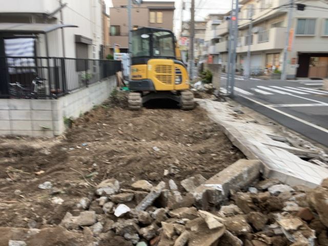 木造2階建て解体工事(東京都葛飾区立石)　工事後の様子です。